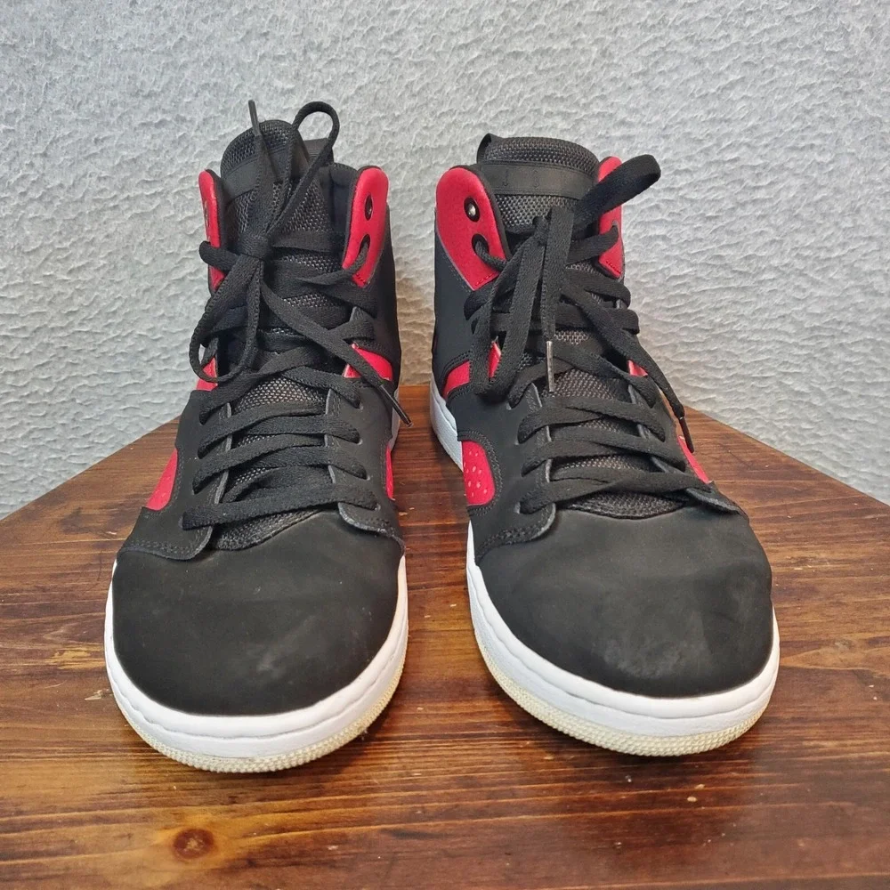 Jordan Flight Legend Bred Trainers Shoes Men's Size 10 Black Red AA2526 006